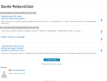 Tablet Screenshot of dovilepetkeviciute.blogspot.com