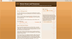 Desktop Screenshot of horsemanglenn.blogspot.com