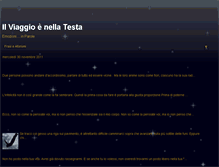 Tablet Screenshot of ilviaggionellatesta.blogspot.com