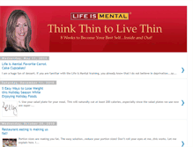 Tablet Screenshot of lifeismentalthinkthin.blogspot.com