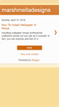 Mobile Screenshot of marshmelladesigns.blogspot.com
