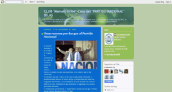 Desktop Screenshot of clubmanueloribe.blogspot.com