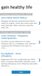 Mobile Screenshot of gainhealthylife.blogspot.com