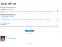 Tablet Screenshot of gainhealthylife.blogspot.com