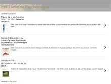 Tablet Screenshot of les-livres-de-psychanalyse.blogspot.com