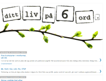 Tablet Screenshot of livshistorier.blogspot.com