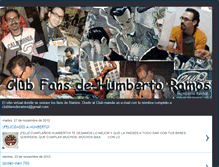 Tablet Screenshot of clubfansdehumbertoramos.blogspot.com