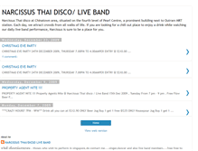 Tablet Screenshot of narcissusthaidisco.blogspot.com
