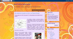 Desktop Screenshot of multidisciplinado.blogspot.com