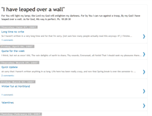 Tablet Screenshot of ihaveleapedoverawall.blogspot.com