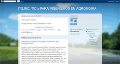 Desktop Screenshot of itsjrc-tic-ing-agro.blogspot.com