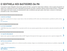 Tablet Screenshot of bastidoresdapm.blogspot.com