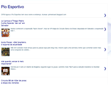 Tablet Screenshot of pioesportivo.blogspot.com