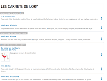 Tablet Screenshot of lescarnetsdelory.blogspot.com