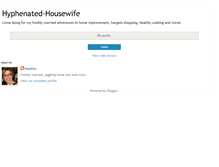 Tablet Screenshot of hyphenatedhousewife.blogspot.com