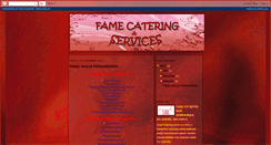 Desktop Screenshot of famecatering.blogspot.com