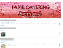 Tablet Screenshot of famecatering.blogspot.com