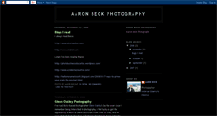 Desktop Screenshot of aaronbeckphoto.blogspot.com