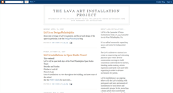 Desktop Screenshot of lavainstallation.blogspot.com