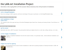 Tablet Screenshot of lavainstallation.blogspot.com
