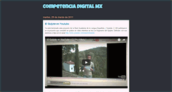 Desktop Screenshot of competenciadigitalmx.blogspot.com