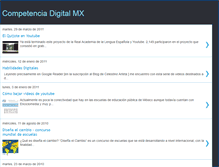 Tablet Screenshot of competenciadigitalmx.blogspot.com