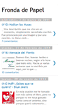 Mobile Screenshot of frondadepapel.blogspot.com