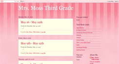 Desktop Screenshot of mrsmoss-fifthgrade.blogspot.com