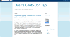 Desktop Screenshot of guerracantocontapi.blogspot.com