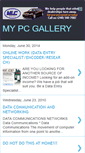 Mobile Screenshot of mypcgallery.blogspot.com