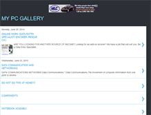 Tablet Screenshot of mypcgallery.blogspot.com