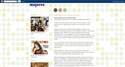 Desktop Screenshot of mujeresrevista.blogspot.com