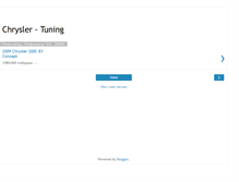 Tablet Screenshot of chrysler-tuning.blogspot.com