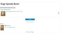 Tablet Screenshot of massivespeedoboner.blogspot.com