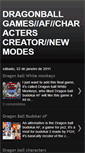 Mobile Screenshot of dragonballafcharcreator.blogspot.com