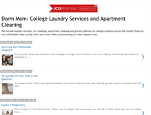 Tablet Screenshot of dormmom.blogspot.com