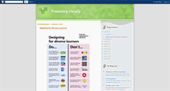 Desktop Screenshot of presentvisually.blogspot.com