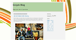 Desktop Screenshot of grajek-blog.blogspot.com