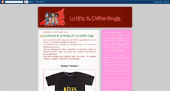 Desktop Screenshot of chiffonrouge.blogspot.com