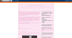 Desktop Screenshot of angelicbridal.blogspot.com