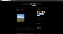 Desktop Screenshot of conservation-experience-blog.blogspot.com