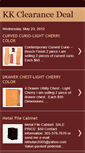Mobile Screenshot of kkclearancedeal.blogspot.com