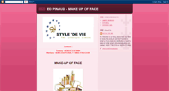 Desktop Screenshot of edpinaudcosmeticface.blogspot.com