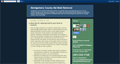 Desktop Screenshot of montgomerycomdmoldremoval.blogspot.com