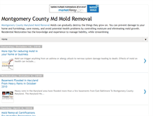 Tablet Screenshot of montgomerycomdmoldremoval.blogspot.com