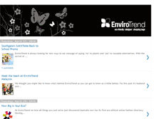 Tablet Screenshot of envirotrendblog.blogspot.com