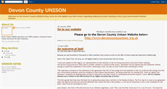 Desktop Screenshot of devoncountyunison.blogspot.com