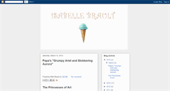 Desktop Screenshot of isabellebrault.blogspot.com