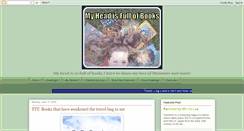 Desktop Screenshot of headfullofbooks.blogspot.com