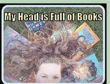 Tablet Screenshot of headfullofbooks.blogspot.com